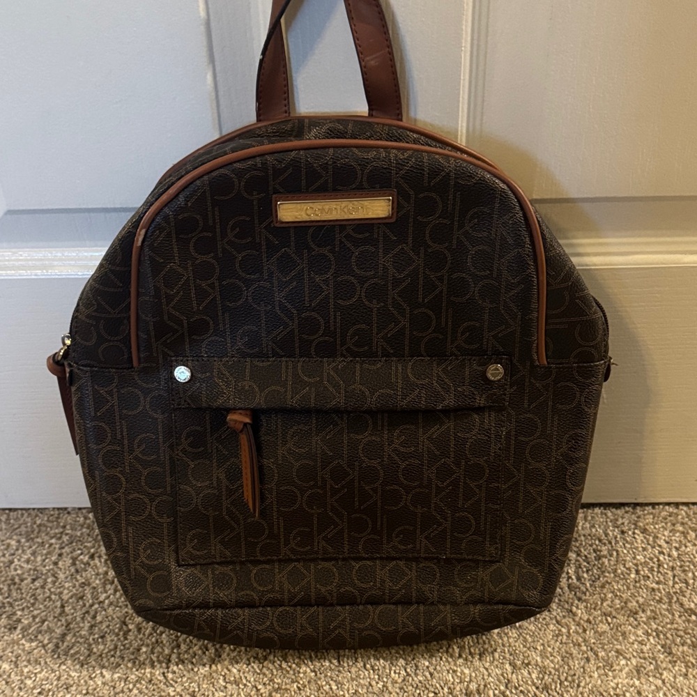 Calvin Klein Brown Backpack